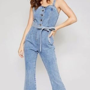 SADIE & SAGE DENIM JUMPSUIT